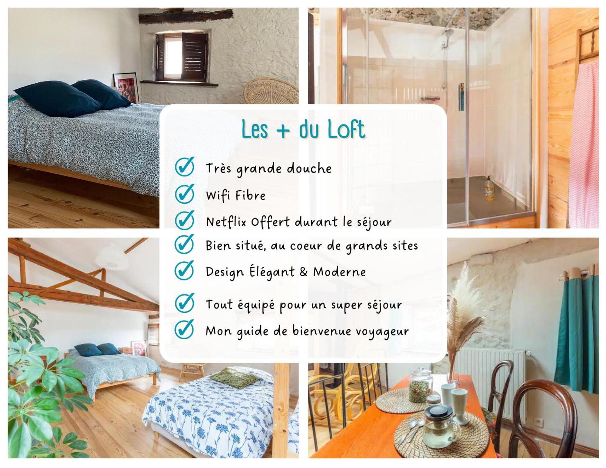 Chambre Triple Deluxe - Gite De La Louve Fougax-et-Barrineuf Exterior foto